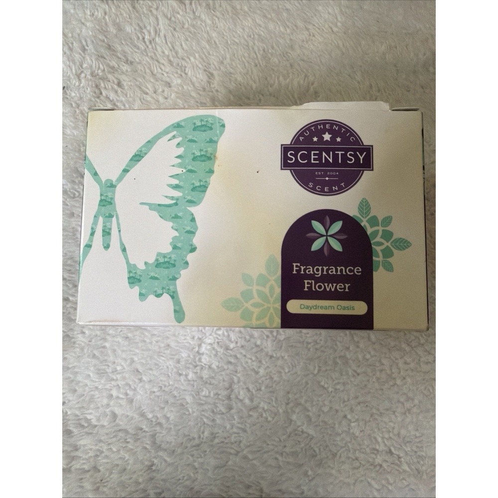 Scentsy Fragrance Flower Dahlia Darling & Oasis Daydream Diffuser Oil